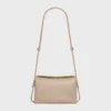 Trio Flap in glad lamsleer