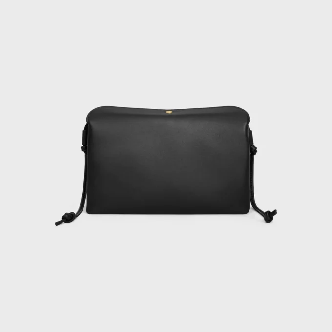 Trio Flap in glad lamsleer