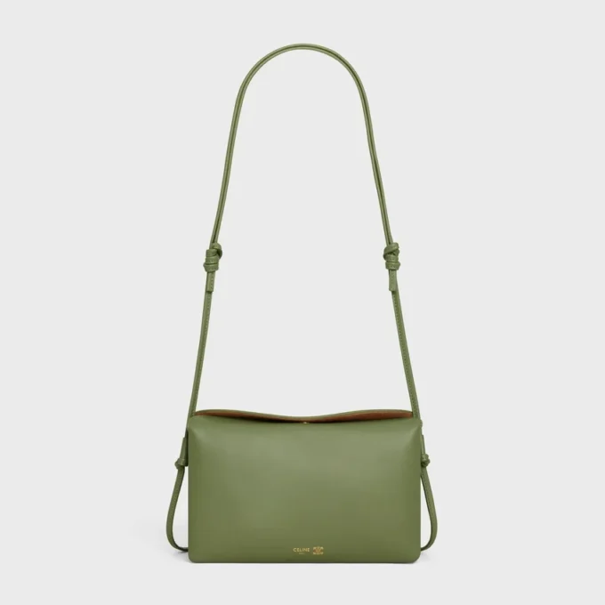 Trio Flap in glad lamsleer
