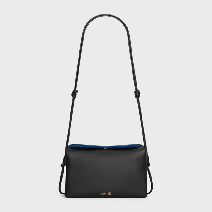 Trio Flap in glad lamsleer
