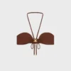 Triomphe balconette-top in mat jersey