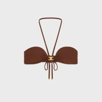 Triomphe balconette-top in mat jersey