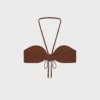 Triomphe balconette-top in mat jersey