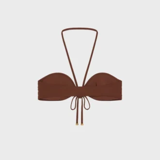 Triomphe balconette-top in mat jersey