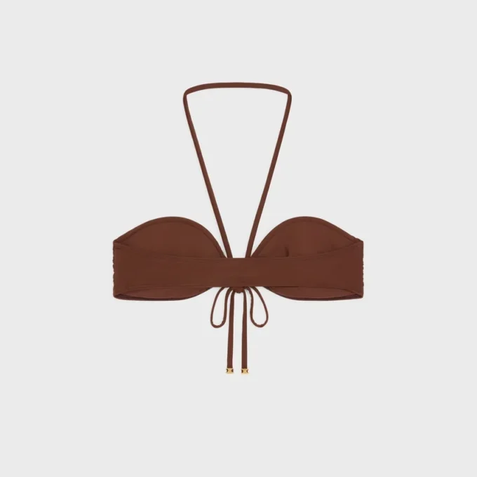 Triomphe balconette-top in mat jersey