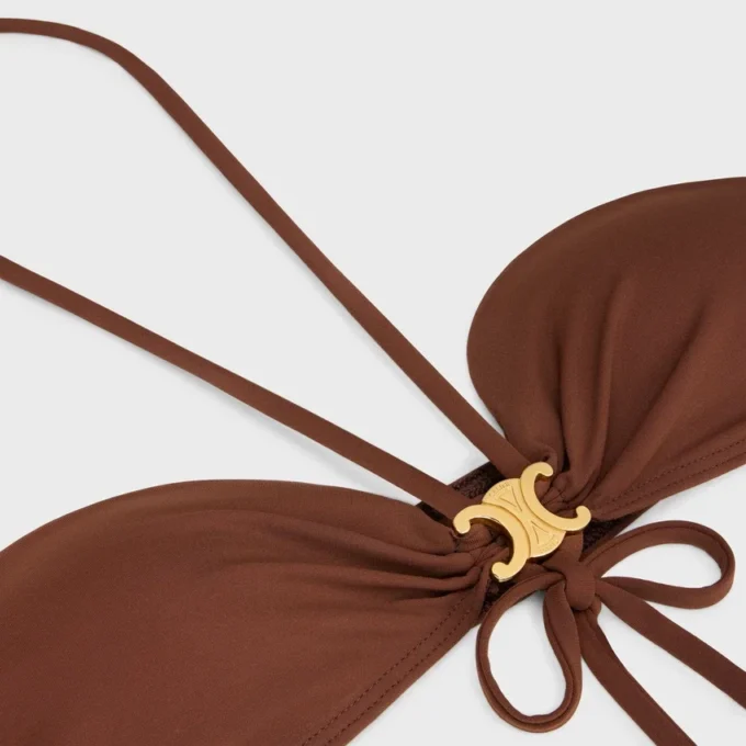 Triomphe balconette-top in mat jersey
