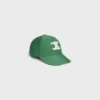 Triomphe-baseballpet van gewassen katoengabardine