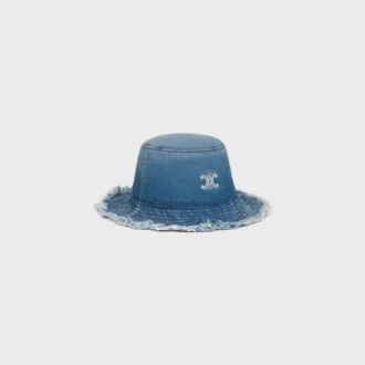 Triomphe-buckethoed van katoendenim