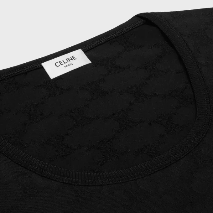Triomphe Crop Top van sportieve viscose