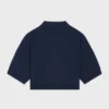 Triomphe cropped polo van wol