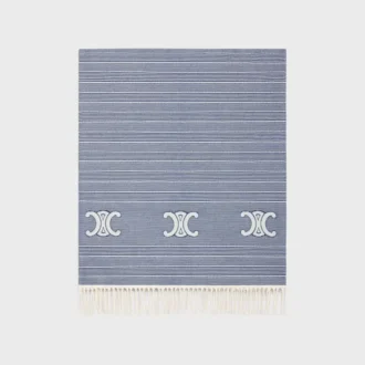 Triomphe Fouta van gestreept katoen