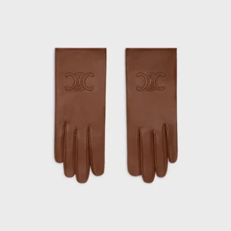 Triomphe-handschoenen van Plonga-lamsleer