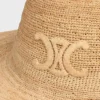 Triomphe-hoed van raffia