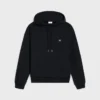 Triomphe losse hoodie van kasjmier en katoen