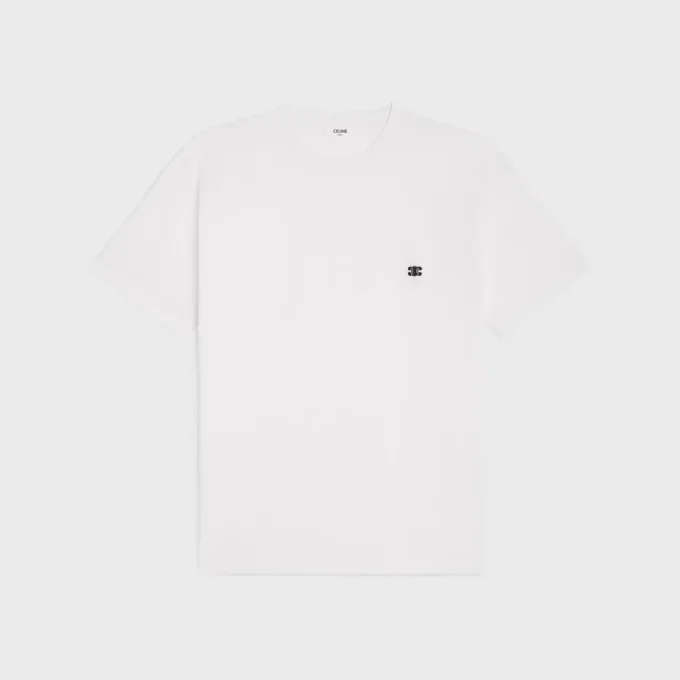 Triomphe losvallend T-shirt van katoenjersey