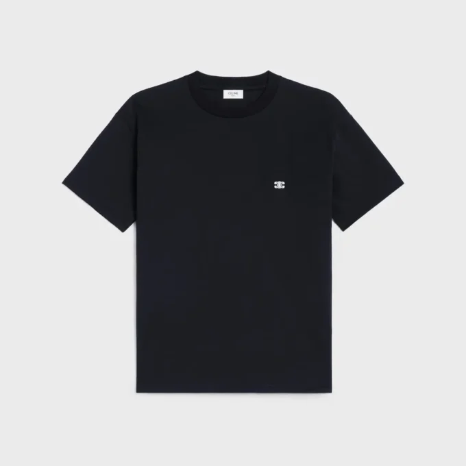 Triomphe losvallend T-shirt van katoenjersey