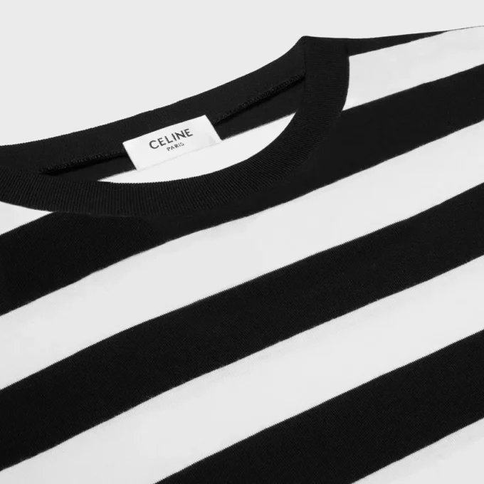 Triomphe losvallend T-shirt van katoenjersey