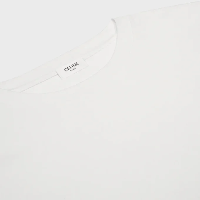Triomphe losvallend T-shirt van katoenjersey