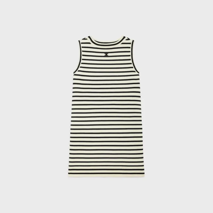 Triomphe Mariniare mini-jurk van wol