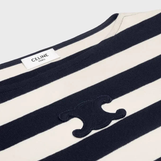 Triomphe Mariniare T-shirt van katoenen jersey