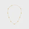 Triomphe Mini Triomphe ketting van messing met gouden afwerking Triomphe Mini Triomphe ketting van messing met gouden afwerking