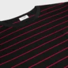 Triomphe Regular T-shirt van gestreept jersey