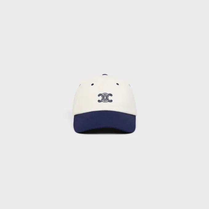 Triomphe Richelieu-pet van katoenen twill