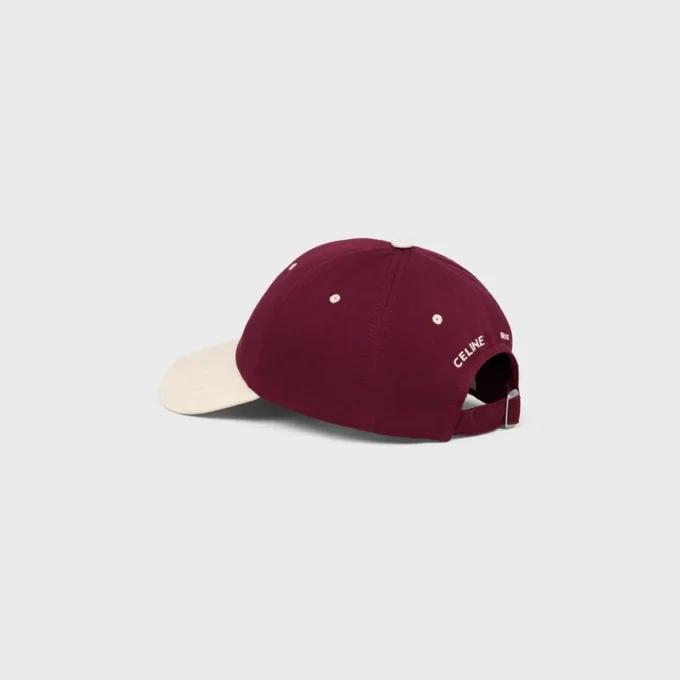 Triomphe Richelieu-pet van katoenen twill