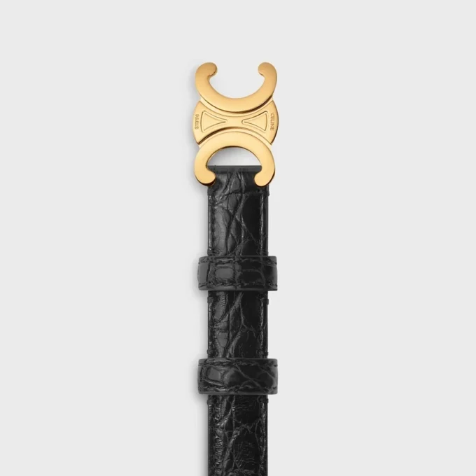 Triomphe-riem 18 mm in alligator