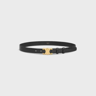 Triomphe-riem 25 mm  in Taurillon-leer