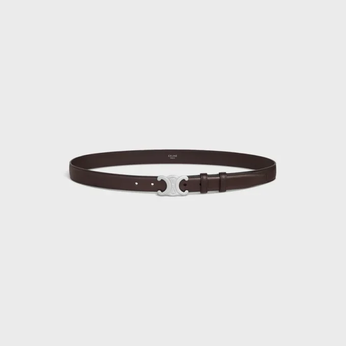 Triomphe-riem 25 mm van natuurlijk kalfsleer