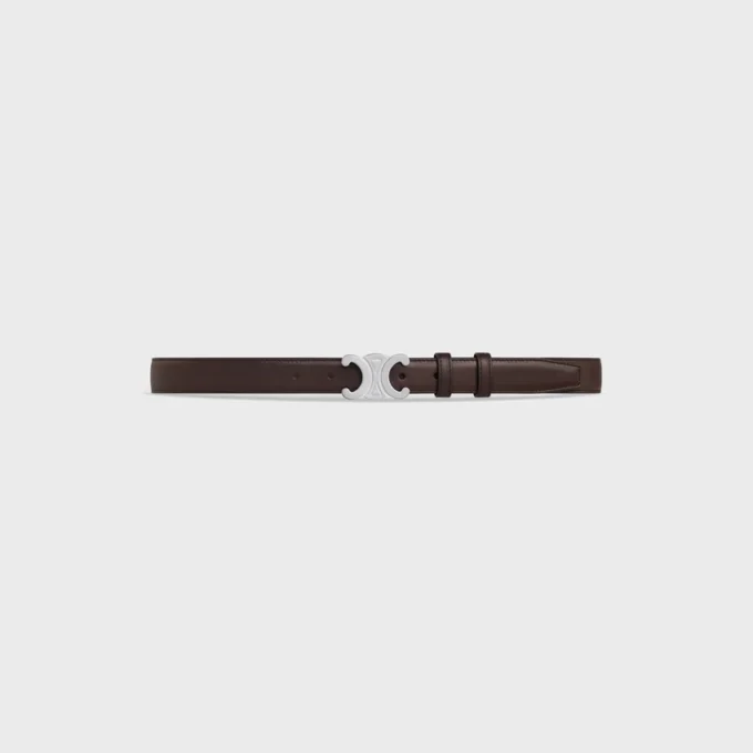 Triomphe-riem 25 mm van natuurlijk kalfsleer