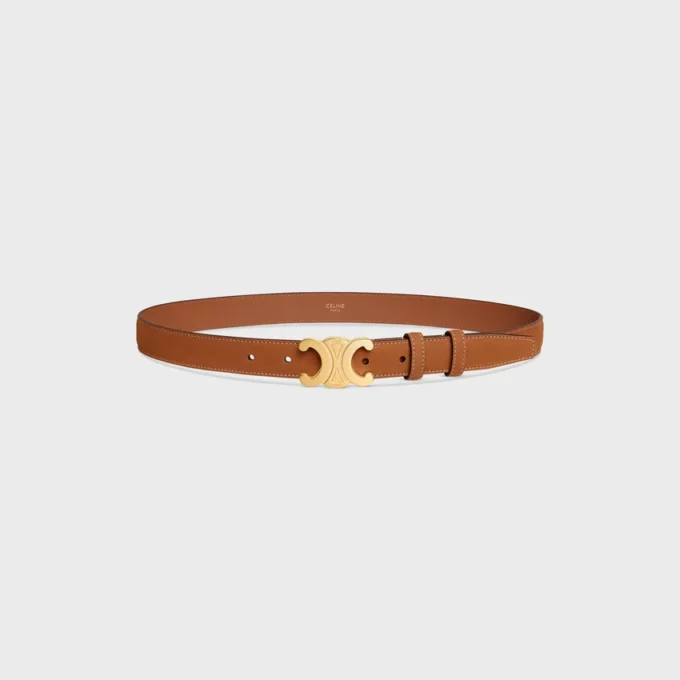 Triomphe-riem 25 mm van nubuck kalfsleer