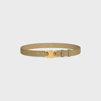 Triomphe-riem 25 mm van suède kalfsleer
