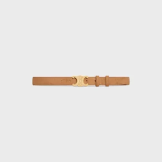 Triomphe-riem 25 mm van suède kalfsleer