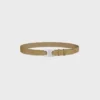 Triomphe-riem 30 mm van suède kalfsleer