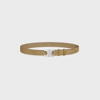 Triomphe-riem 30 mm van suède kalfsleer