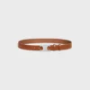 Triomphe-riem 30 mm van vintage kalfsleer