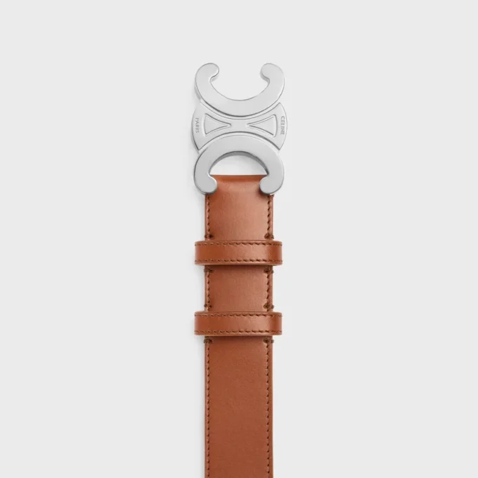 Triomphe-riem 30 mm van vintage kalfsleer