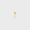 Triomphe Solitaire Sparkle-ring in strass en messing met gouden afwerking