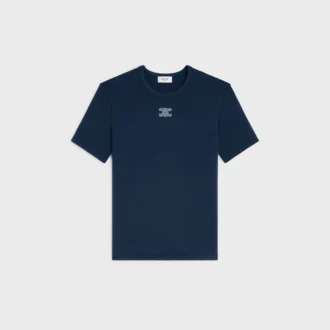 Triomphe T-shirt van geribd katoenjersey