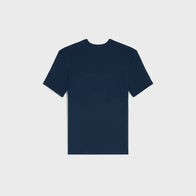 Triomphe T-shirt van geribd katoenjersey