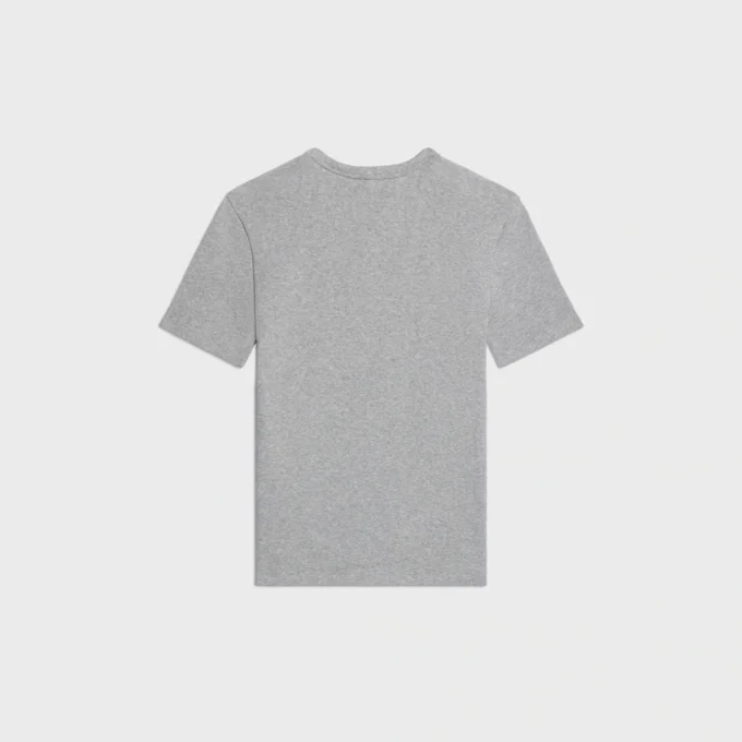 Triomphe T-shirt van geribd katoenjersey