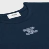 Triomphe T-shirt van geribd katoenjersey