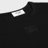 Triomphe T-shirt van geribd katoenjersey