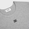 Triomphe T-shirt van geribd katoenjersey