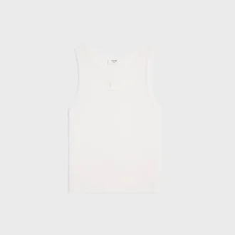 Triomphe-tanktop van geribd katoen