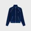 Triomphe trainingsjack van fluweeljersey