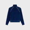 Triomphe trainingsjack van fluweeljersey