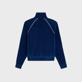 Triomphe trainingsjack van fluweeljersey